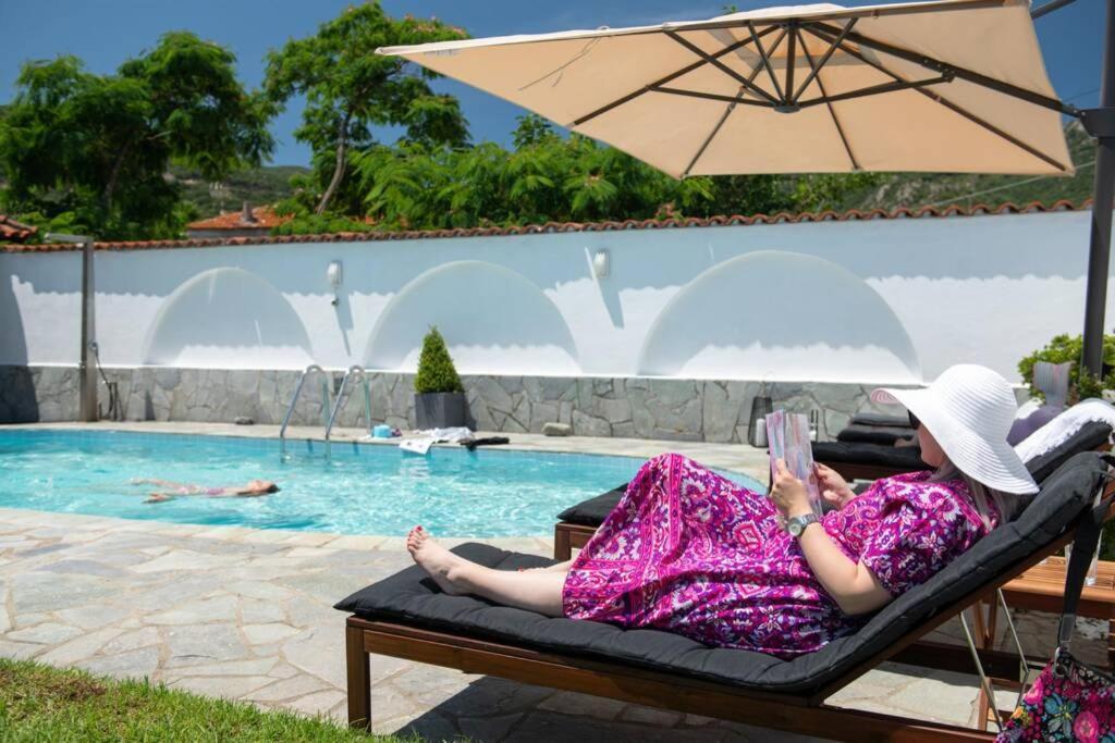 Villa Nuestro Jardin Sykia Exterior foto
