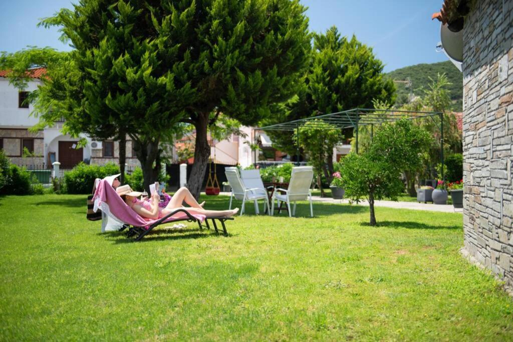 Villa Nuestro Jardin Sykia Exterior foto