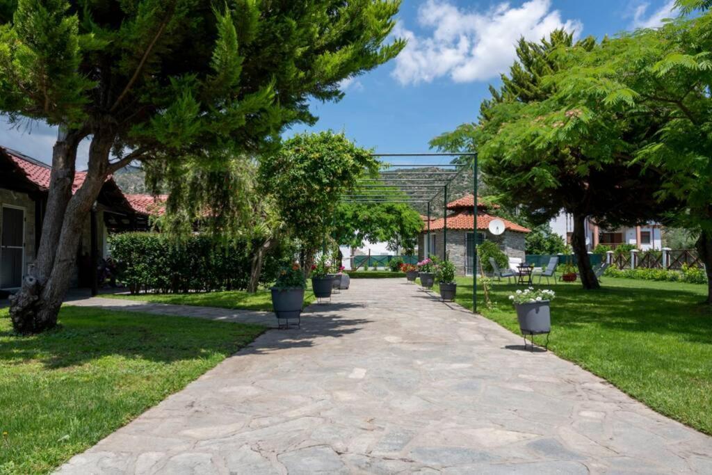 Villa Nuestro Jardin Sykia Exterior foto
