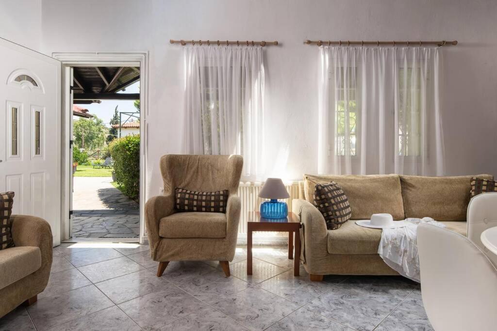 Villa Nuestro Jardin Sykia Exterior foto